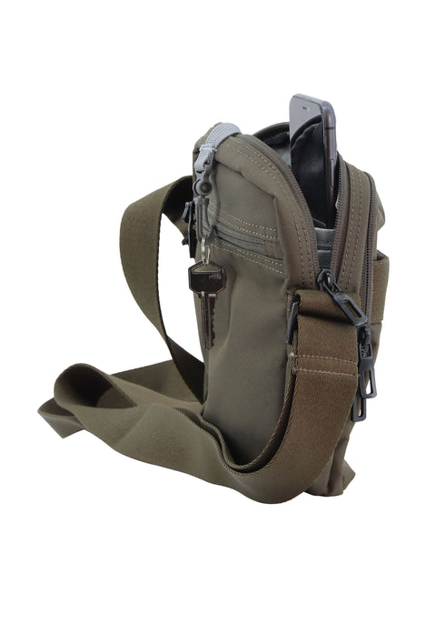 Τσαντάκι Χιαστί Discovery Downtown D00912.11 Χακί